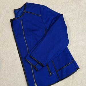 INC International Concepts Royal Blue Blazer 3X